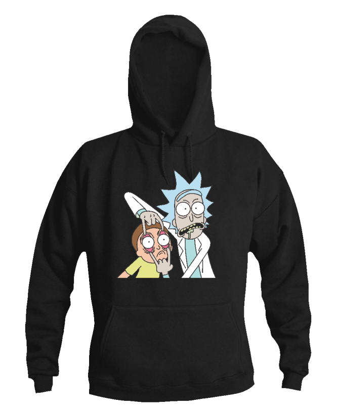 Džemperis Rick and Morty rock